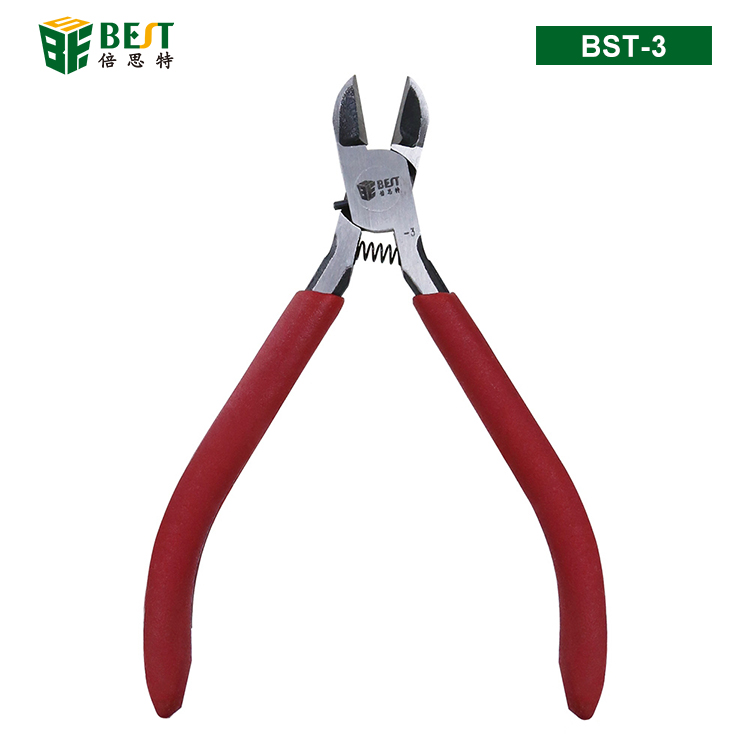 BST-3 优质铬钒钢电子剪钳 水口钳 塑料剪钳 5寸钳子