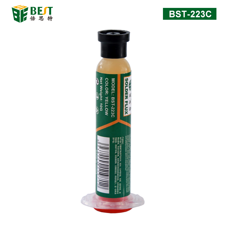 BST-223C 绝缘助焊膏 BGA助焊膏 免洗维修松香绝缘助焊剂焊油 10g