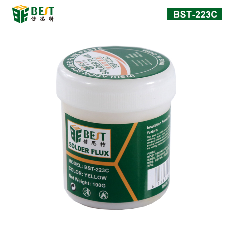 BST-223C 绝缘助焊膏 BGA助焊膏 免洗维修松香绝缘助焊剂焊油 100g