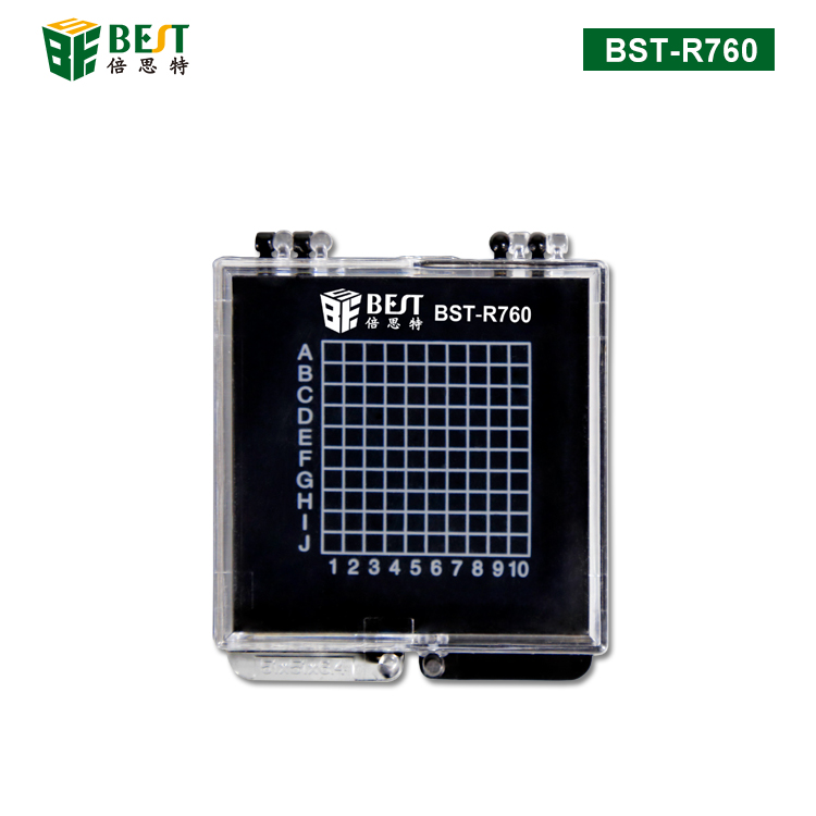 BST-R760 自吸附芯片透明胶盒 防静电元件盒 芯片盒 存放盒 样品盒 晶片盒 自吸附胶盒 元器件储存盒