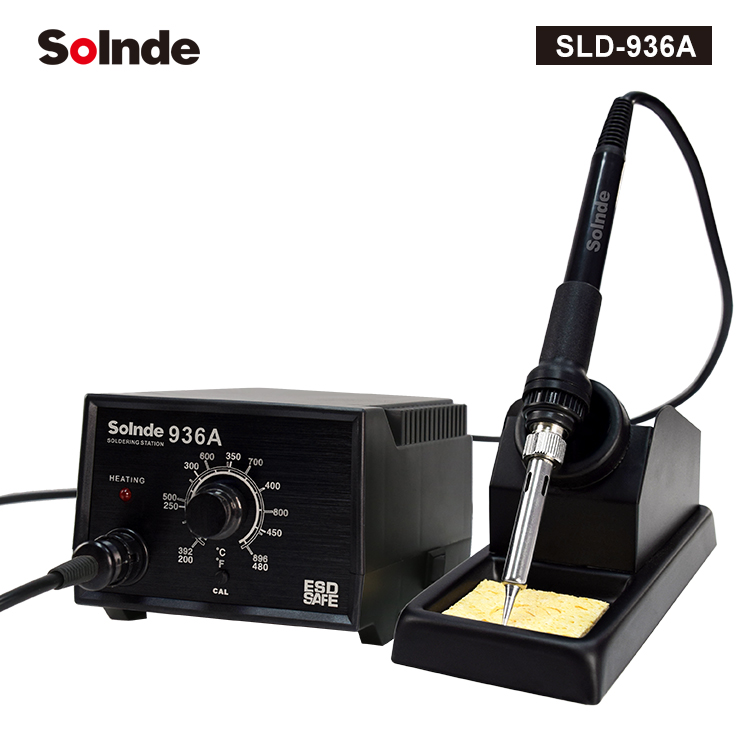 SLD-936A 无铅可调恒温焊台 可调套装工业电烙铁 手机维修75W电烙铁