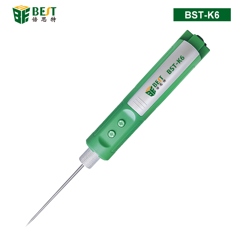 BST-K6 一体式手机维修屏幕OCA除胶神器 电动卷胶机 18650可拆卸锂电池 电动拆胶捻枪